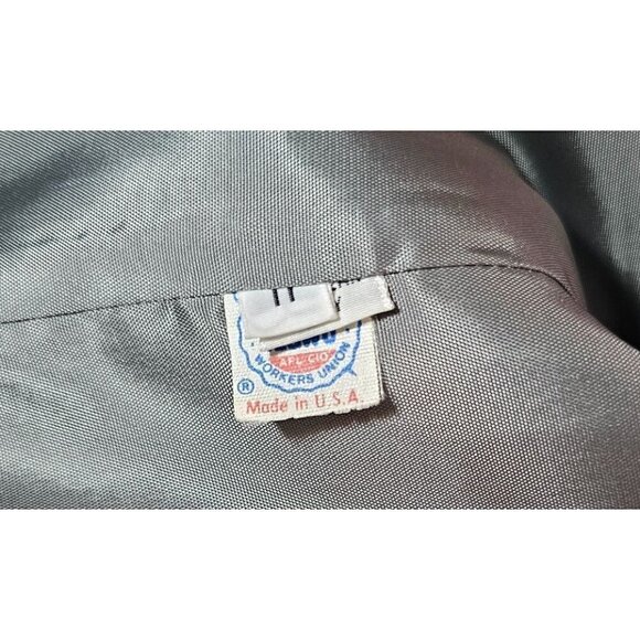 Vintage New York Girl gray feels like wool pea coat jacket size 11 - Picture 13 of 15